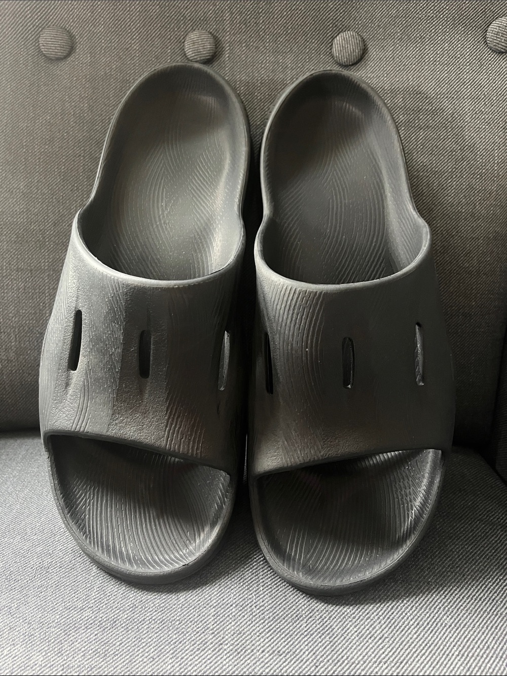Men's Hoka Black Slide Sandals - Comfortable Everyday Slip-Ons